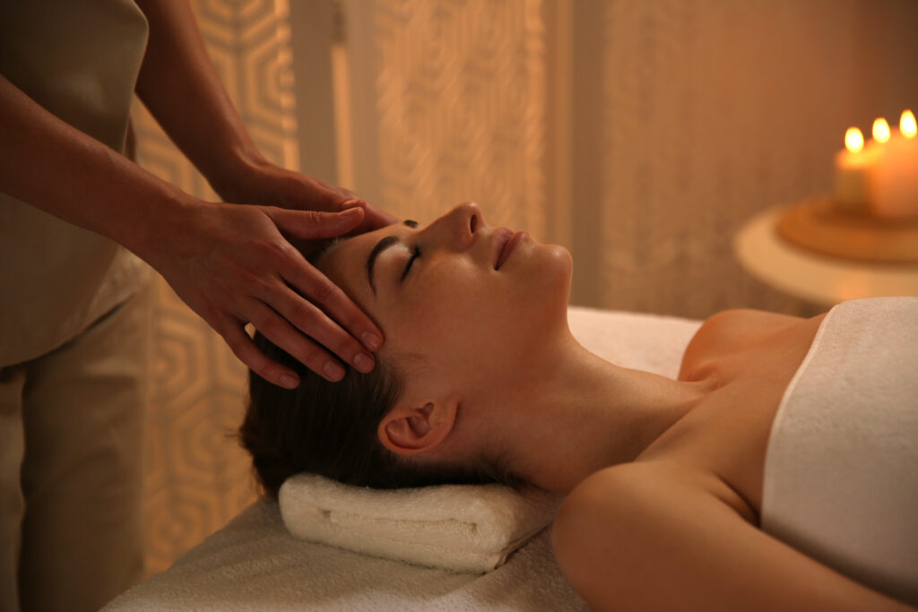 Relaxation massage session at Be Balanced Bodywork designed to support better sleep and calm the nervous system.